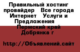 Правильный хостинг провайдер - Все города Интернет » Услуги и Предложения   . Пермский край,Добрянка г.